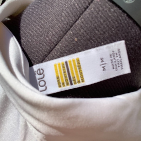 White LOLE size medium golf shirt - Picture 6 of 7